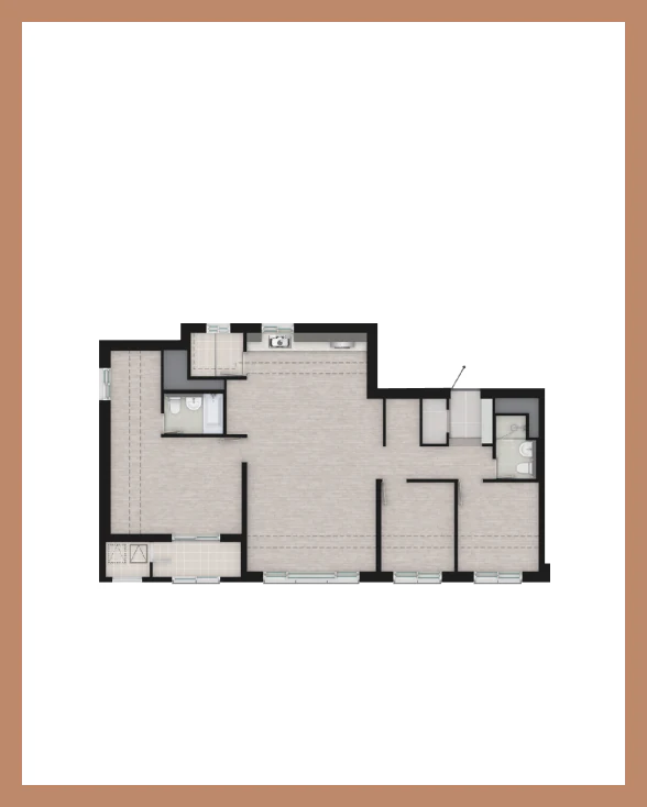 84㎡A TYPE 평면 — VIEW MORE