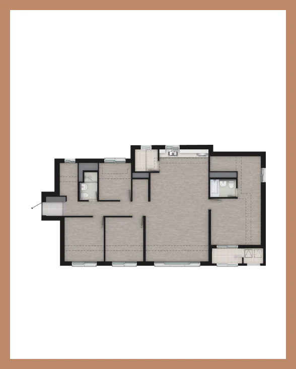 103㎡B TYPE 평면 — VIEW MORE
